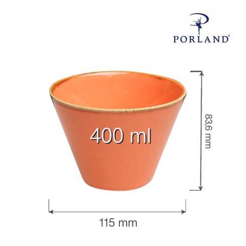 Miska stożkowa Amber 400 ml Miska stożkowa Amber 400 ml