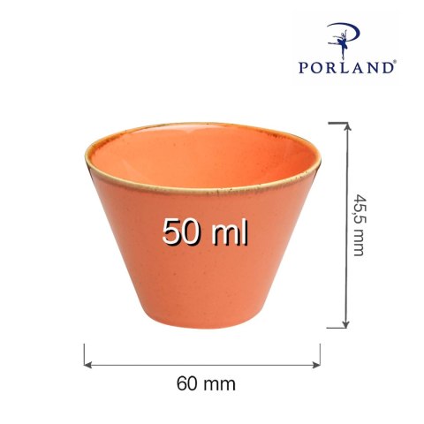 Miska stożkowa Amber 50 ml Miska stożkowa Amber 50 ml