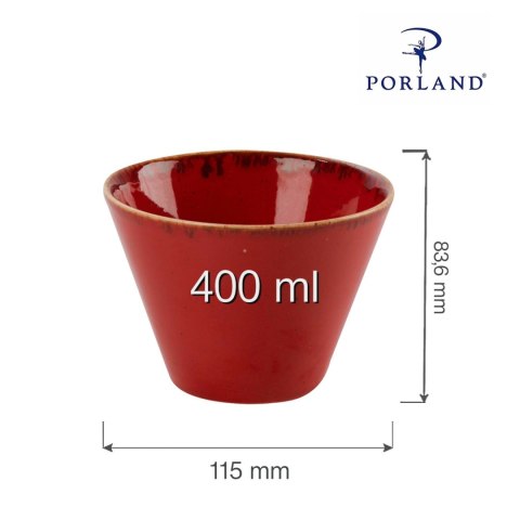 Miska stożkowa Magma 400 ml Miska stożkowa Magma 400 ml
