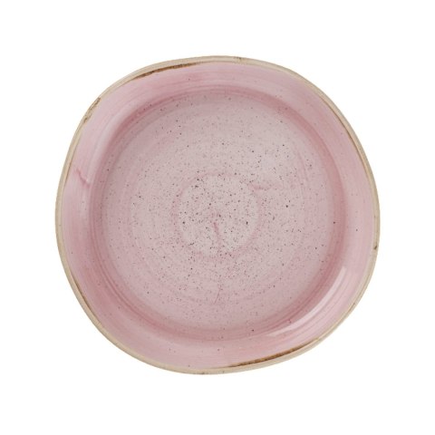 Talerz organiczny z wysokim rantem Stonecast Petal Pink Talerz organiczny z wysokim rantem Stonecast Petal Pink