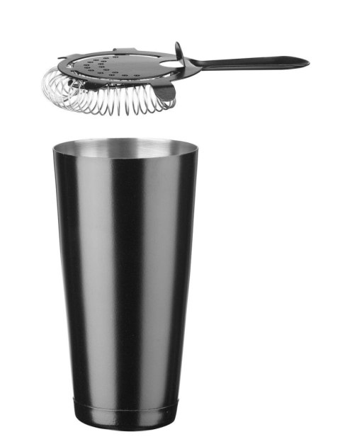 Zestaw barmański w tubie, BarUp, czarny, ⌀120x(H)320mm Zestaw barmański w tubie, BarUp, czarny, ⌀120x(H)320mm