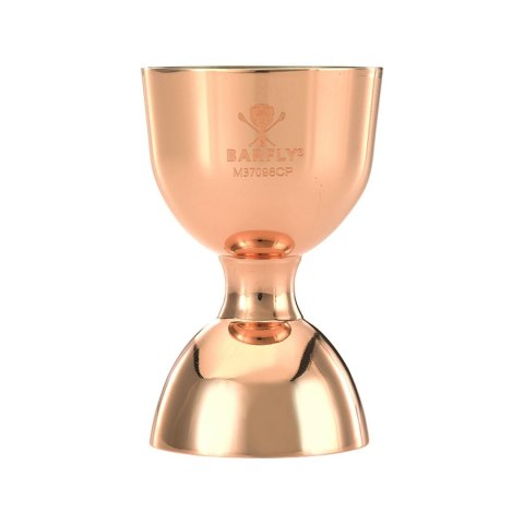 Miarka barmańska Bell z prostą krawędzią, miedź, BarFly, 25/50ml Miarka barmańska Bell z prostą krawędzią, miedź, BarFly, 25/50ml