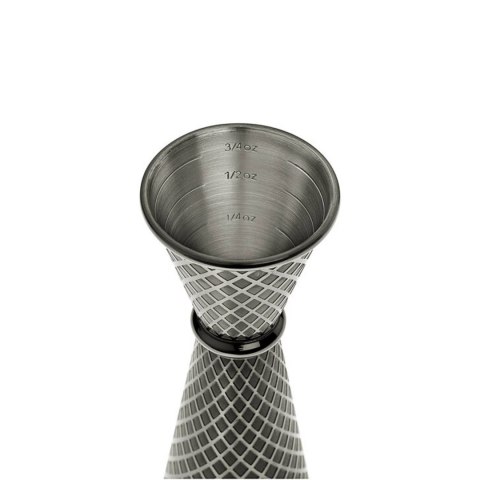 Miarka barmańska w stylu japońskim Diamond Lettice, czarna, BarFly, 30/60ml Miarka barmańska w stylu japońskim Diamond Lettice, czarna, BarFly, 30/60ml