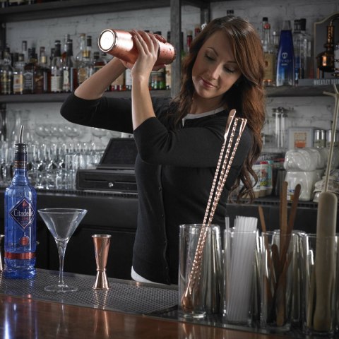 Miarka barmańska w stylu japońskim Diamond Lettice, miedź, BarFly, 30/60ml Miarka barmańska w stylu japońskim Diamond Lettice, miedź, BarFly, 30/60ml