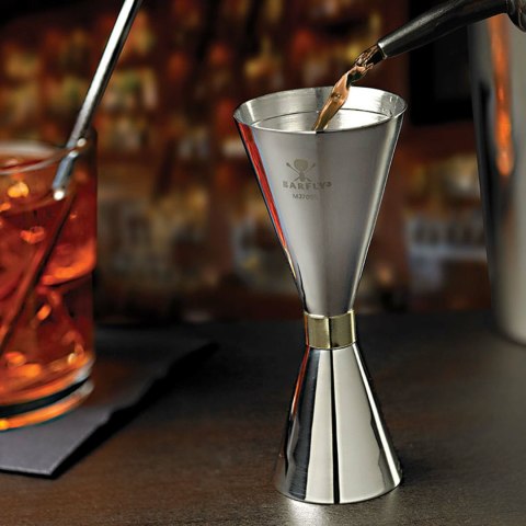 Miarka barmańska w stylu japońskim Diamond Lettice, stal nierdzewna, BarFly, 30/60ml Miarka barmańska w stylu japońskim Diamond Lettice, stal nierdzewna, BarFly, 30/60ml