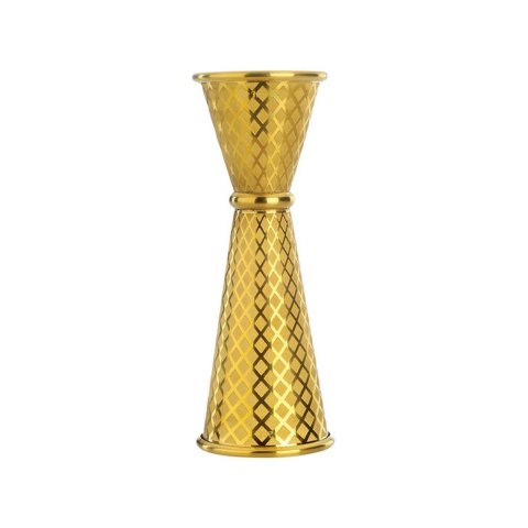 Miarka barmańska w stylu japońskim Diamond Lettice, złota, BarFly, 30/60ml Miarka barmańska w stylu japońskim Diamond Lettice, złota, BarFly, 30/60ml