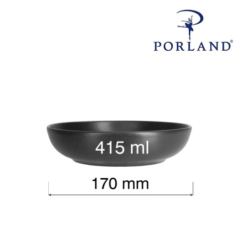 Miska płytka Coal, 170mm Miska płytka Coal, 170mm