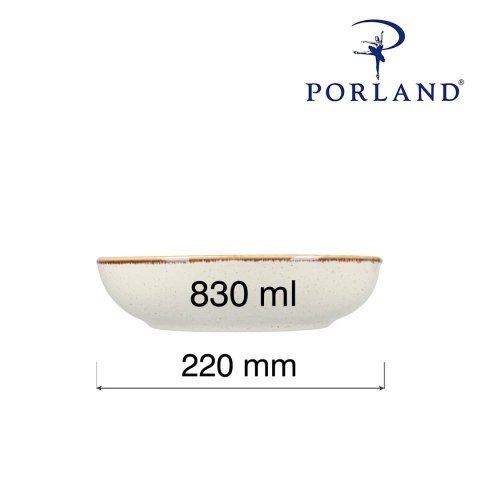 Miska płytka Sand, 220mm Miska płytka Sand, 220mm