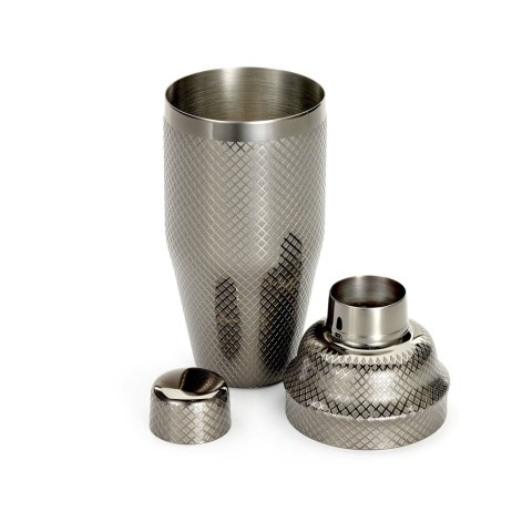Shaker barmański 3-częściowy w stylu japońskim Diamond Lettice, czarny, BarFly, 700ml Shaker barmański 3-częściowy w stylu japońskim Diamond Lettice, czarny, BarFly, 700ml