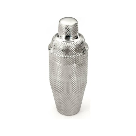 Shaker barmański 3-częściowy w stylu japońskim Diamond Lettice, stal nierdzewna, BarFly, 700ml Shaker barmański 3-częściowy w stylu japońskim Diamond Lettice, stal nierdzewna, BarFly, 700ml