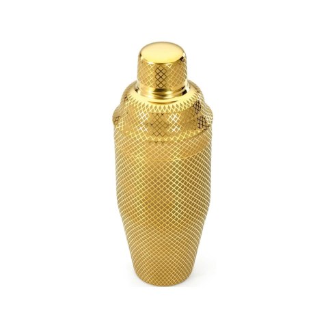 Shaker barmański 3-częściowy w stylu japońskim Diamond Lettice, złoty, BarFly 700ml Shaker barmański 3-częściowy w stylu japońskim Diamond Lettice, złoty, BarFly 700ml
