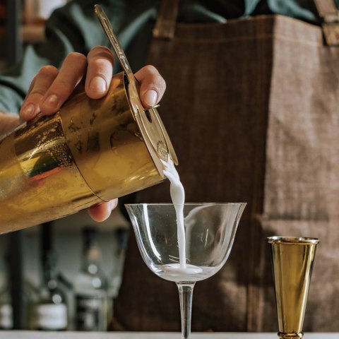 Shaker barmański 3-częściowy w stylu japońskim Diamond Lettice, złoty, BarFly 700ml Shaker barmański 3-częściowy w stylu japońskim Diamond Lettice, złoty, BarFly 700ml