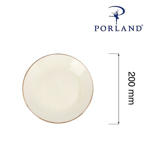 Talerz płytki Sand, 200mm Talerz płytki Sand, 200mm