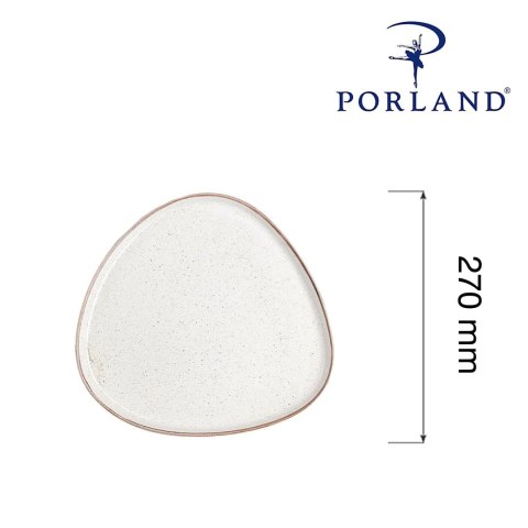 Talerz trójkątny Sand, 270mm Talerz trójkątny Sand, 270mm