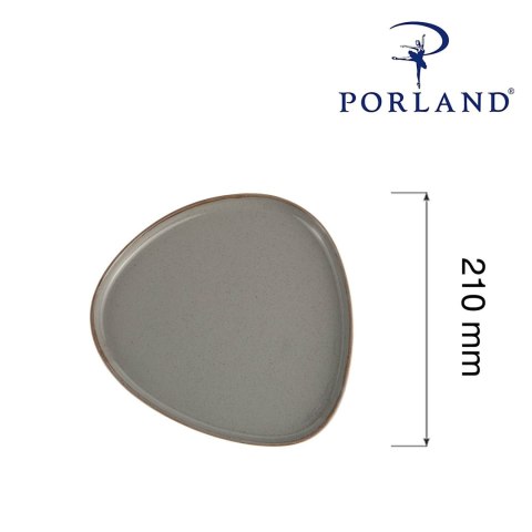 Talerz trójkątny Stone, 210mm Talerz trójkątny Stone, 210mm