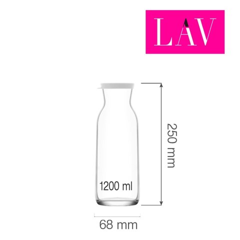 Karafka z pokrywką Chelsea, 1,2l (dawniej LV-FON886 PK0002Z) Karafka z pokrywką Chelsea, 1,2l (dawniej LV-FON886 PK0002Z)