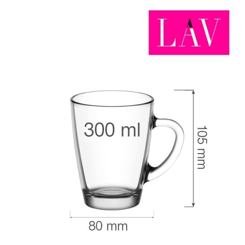Kubek Warsaw 300 ml, LAV (dawniej LV-VEG422Z) Kubek Warsaw 300 ml, LAV (dawniej LV-VEG422Z)