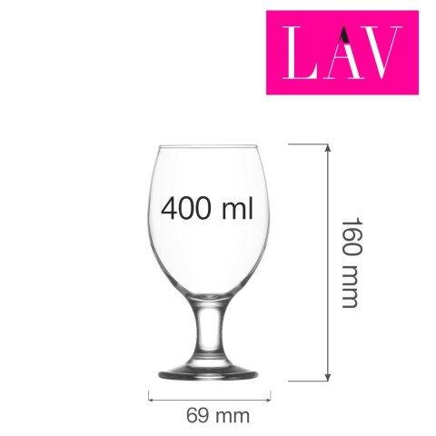 Pokal do piwa Sofia, 400ml, LAV (dawniej LV-MIS571A) Pokal do piwa Sofia, 400ml, LAV (dawniej LV-MIS571A)