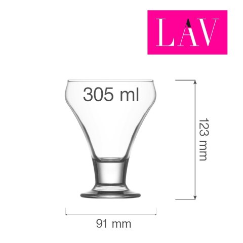 Pucharek Malibu 305 ml, LAV (dawniej LV-FRO378Z) Pucharek Malibu 305 ml, LAV (dawniej LV-FRO378Z)