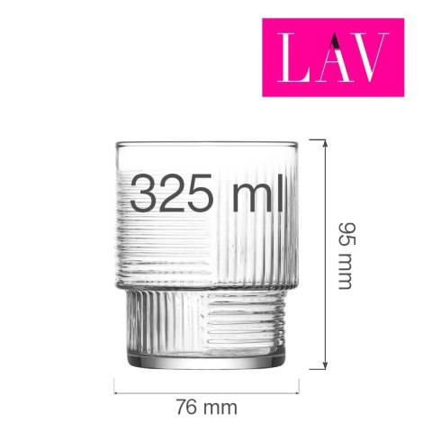 Szklanka niska Istanbul, 325ml, LAV (dawniej LV-HLN356Z) Szklanka niska Istanbul, 325ml, LAV (dawniej LV-HLN356Z)