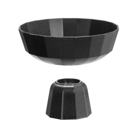 Patera na owoce Metropolis, czarna, 250mm Patera na owoce Metropolis, czarna, 250mm