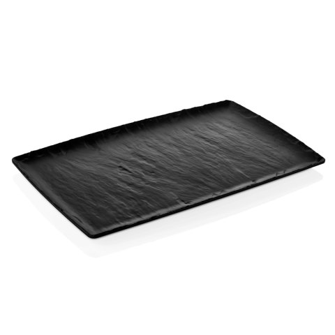 Półmisek z melaminy Rock, czarny, GN 1/3, 176x325mm Półmisek z melaminy Rock, czarny, GN 1/3, 176x325mm