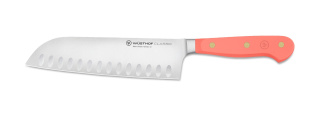 CLASSIC COLOUR Nóż Santoku 17/30,3 cm brzoskwiniowy / WÜSTHOF