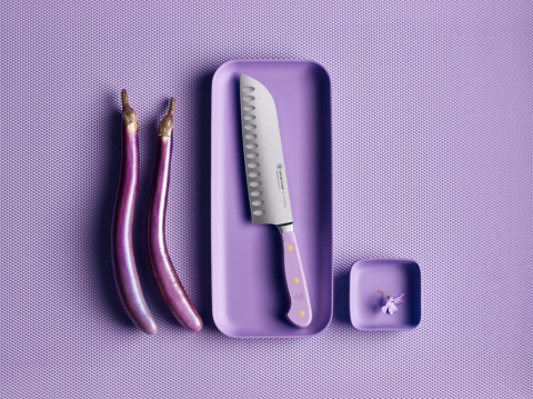 CLASSIC COLOUR Nóż Santoku 17/30,3 cm fioletowy / WÜSTHOF CLASSIC COLOUR Nóż Santoku 17/30,3 cm fioletowy / WÜSTHOF