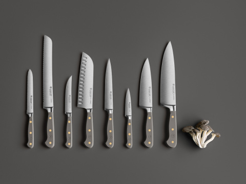 CLASSIC COLOUR Nóż Santoku 17/30,3 cm szary / WÜSTHOF CLASSIC COLOUR Nóż Santoku 17/30,3 cm szary / WÜSTHOF