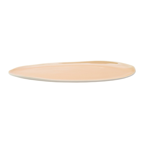 ETER Talerz owalny 26,5x14 cm, łososiowy / VERLO ETER Talerz owalny 26,5x14 cm, łososiowy / VERLO