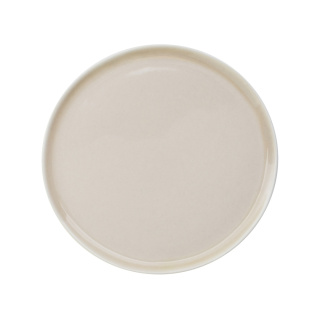 ETER Talerz płaski okrągły 18 cm, beżowy / VERLO