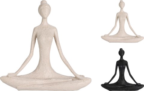 FIGURKA JOGA SIEDZĄCA 19X5X18,5C FIGURKA JOGA SIEDZĄCA 19X5X18,5C
