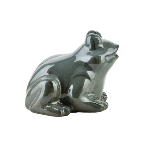 MAVE BLUE Figura żaba ceramiczna 16x15,5x13cm MAVE BLUE Figura żaba ceramiczna 16x15,5x13cm