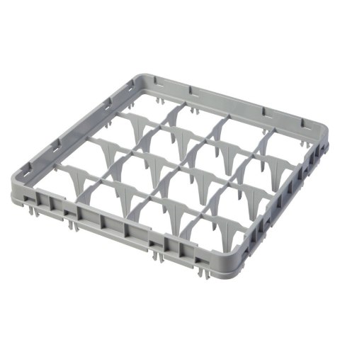 Nadstawka do koszy Full Drop 500x500 mm szara, model E1, 16 przegródek, Cambro Nadstawka do koszy Full Drop 500x500 mm szara, model E1, 16 przegródek, Cambro