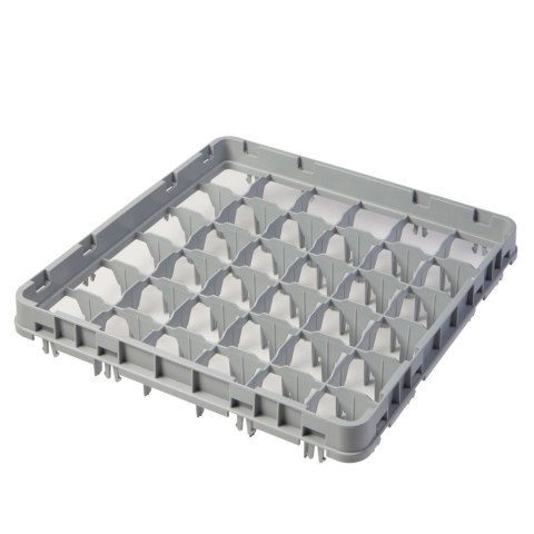 Nadstawka do koszy Full Drop 500x500 mm szara, model E1, 36 przegródek, Cambro Nadstawka do koszy Full Drop 500x500 mm szara, model E1, 36 przegródek, Cambro
