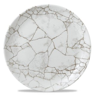 Talerz płytki Studio Prints Kintsugi Agate Grey 288 mm