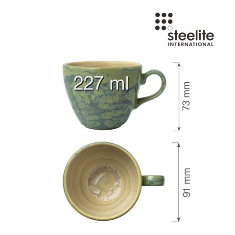 Filiżanka do kawy i herbaty Aurora Revolution Jade 227 ml