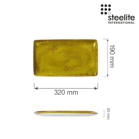 Półmisek prostokątny Craft Apple 320 x 190 mm Półmisek prostokątny Craft Apple 320 x 190 mm