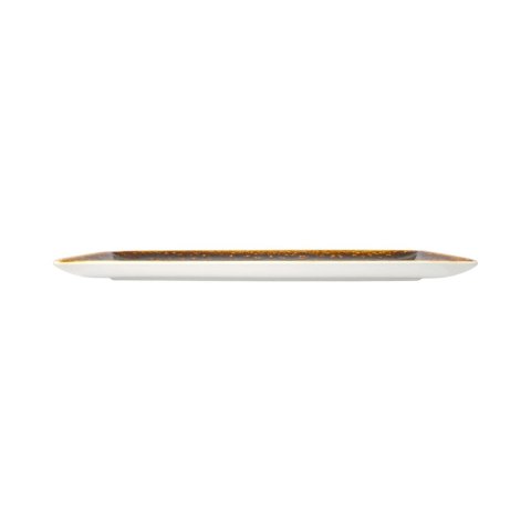 Półmisek prostokątny Vesuvius Amber 330 mm x 190 mm Półmisek prostokątny Vesuvius Amber 330 mm x 190 mm