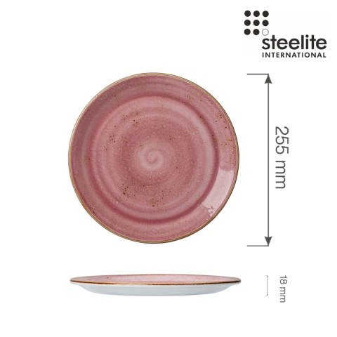 Talerz coupe Craft Raspberry 252.5 mm
