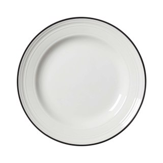 Talerz płytki Bead Black Band 165 mm