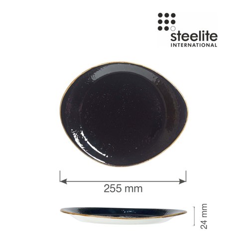 Talerz płytki Freestyle Craft Liquorice 250 mm