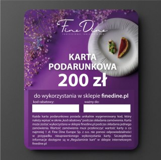 Karta podarunkowa - VOUCHER 200 zł