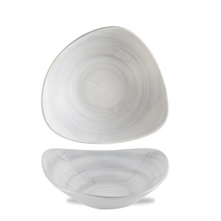 Misa trójkątna Stonecast Canvas Grey, 240mm, 600ml