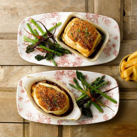 Naczynie do lasagne prostokątne Stonecast Barley White, 160x120x50mm, 600ml