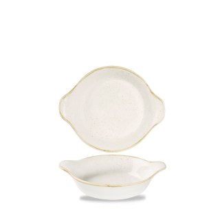 Naczynie okrągłe z uszami Stonecast Barley White, , 180x220mm, 600ml