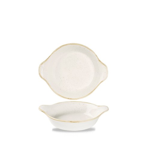 Naczynie okrągłe z uszami Stonecast Barley White, , 180x220mm, 600ml