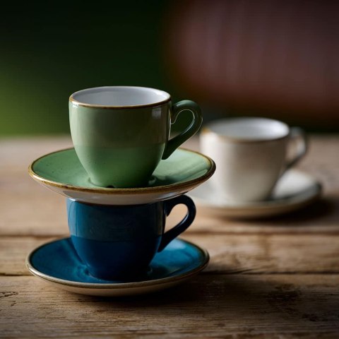 Spodek do espresso Stonecast Sage Green, 120mm