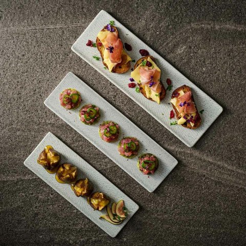 Taca degustacyjna Delta Grey, 300x90mm