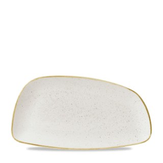 Talerz Geo szefa kuchni Stonecast Barley White, 350x190mm